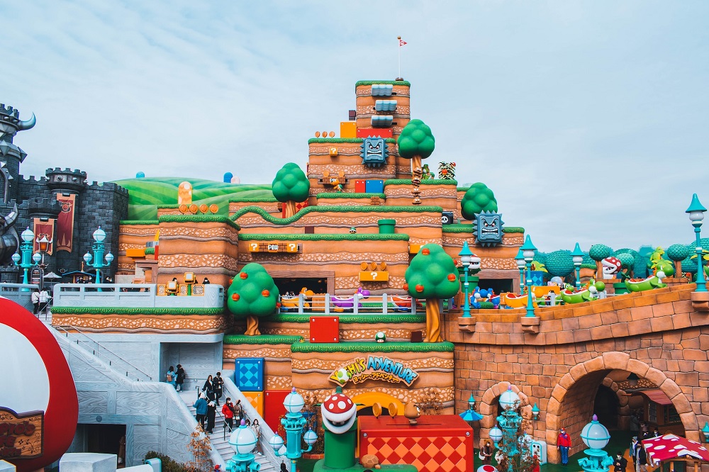 theme park Japan Mario